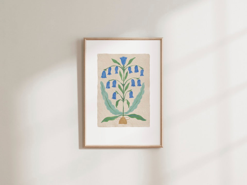 Fairy Bluebell Print
