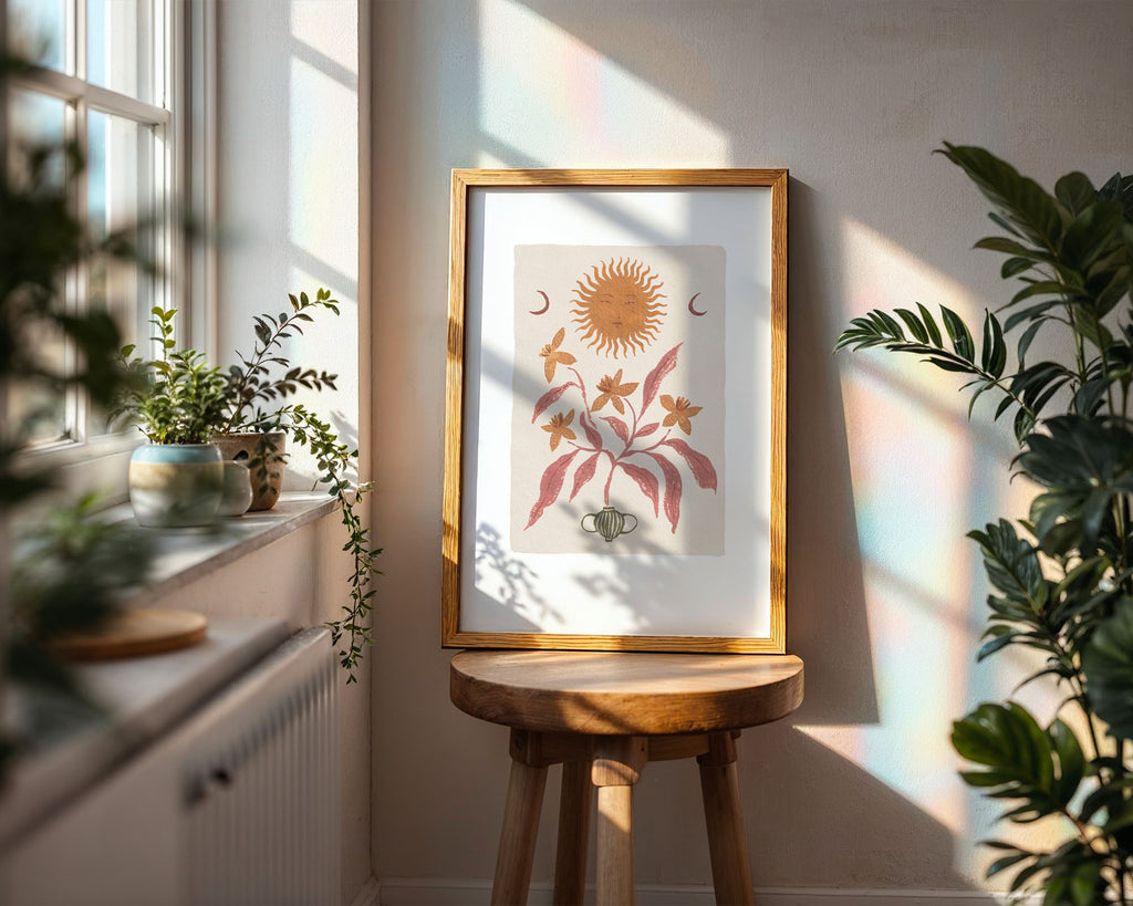 Daffodil Sun Print