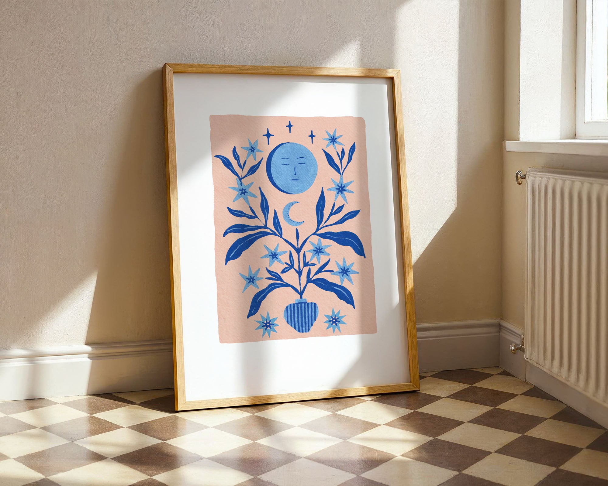 Blue Moon Print