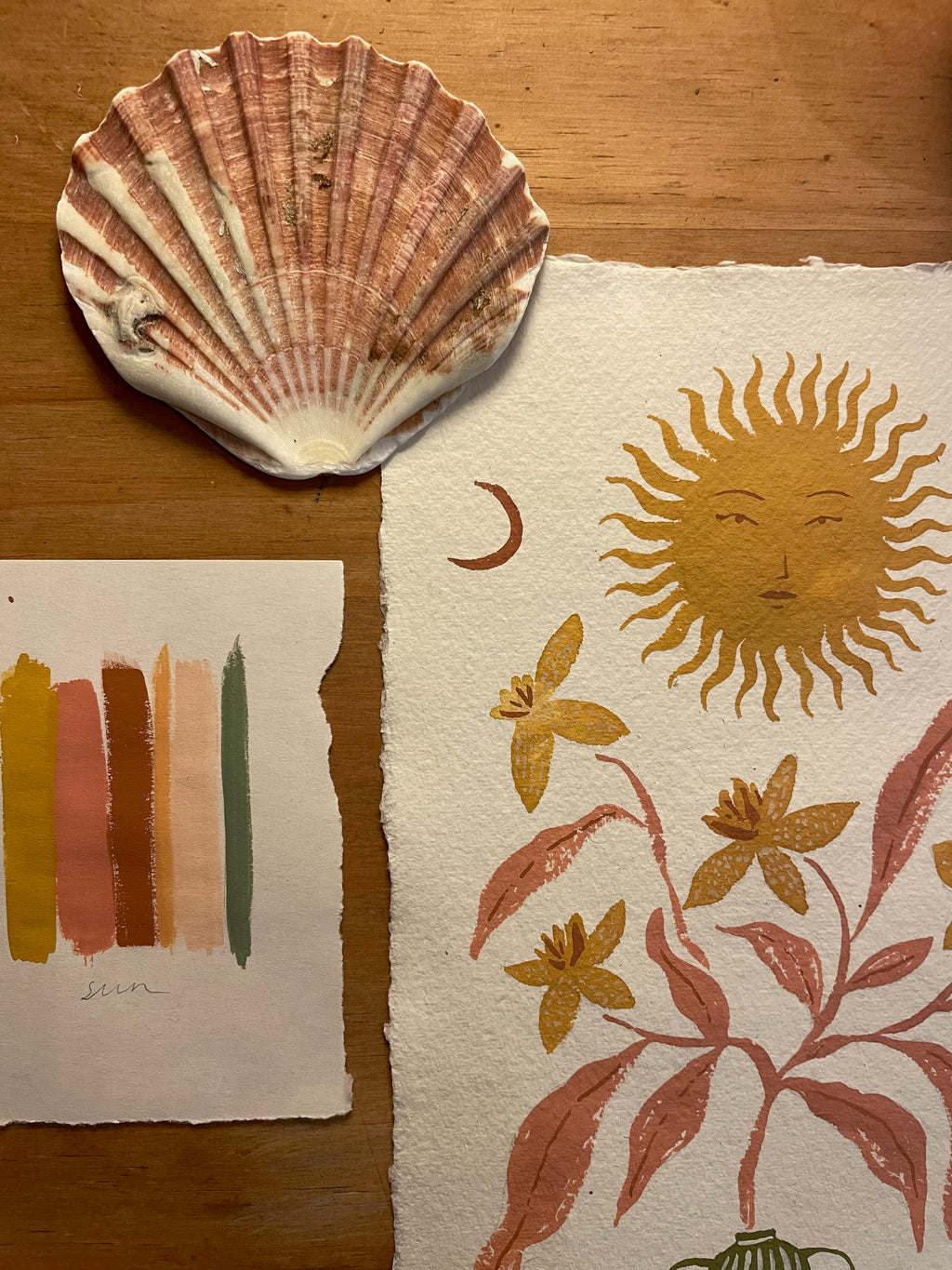 Daffodil Sun Print