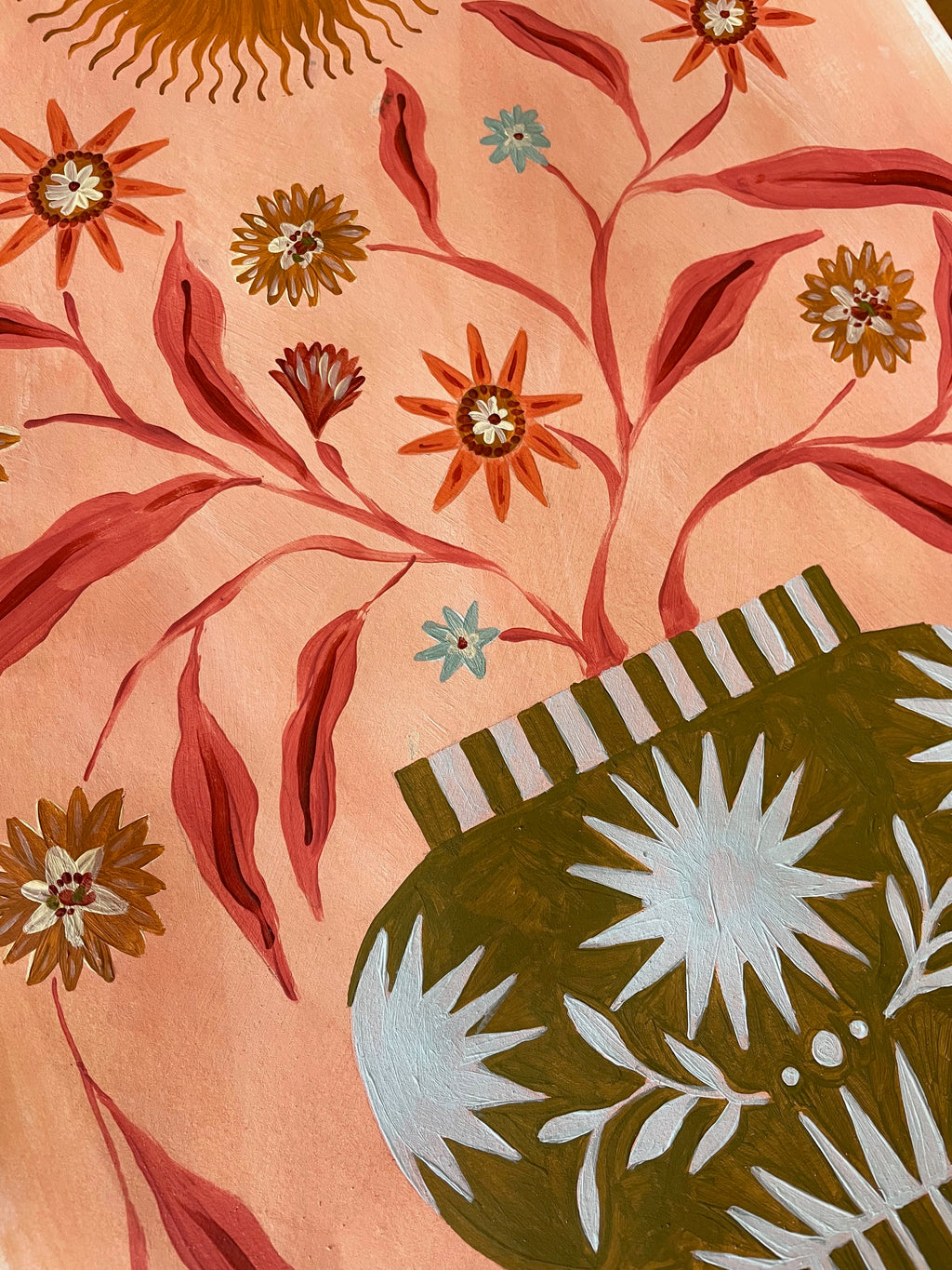 Pink Vase of Sunshine