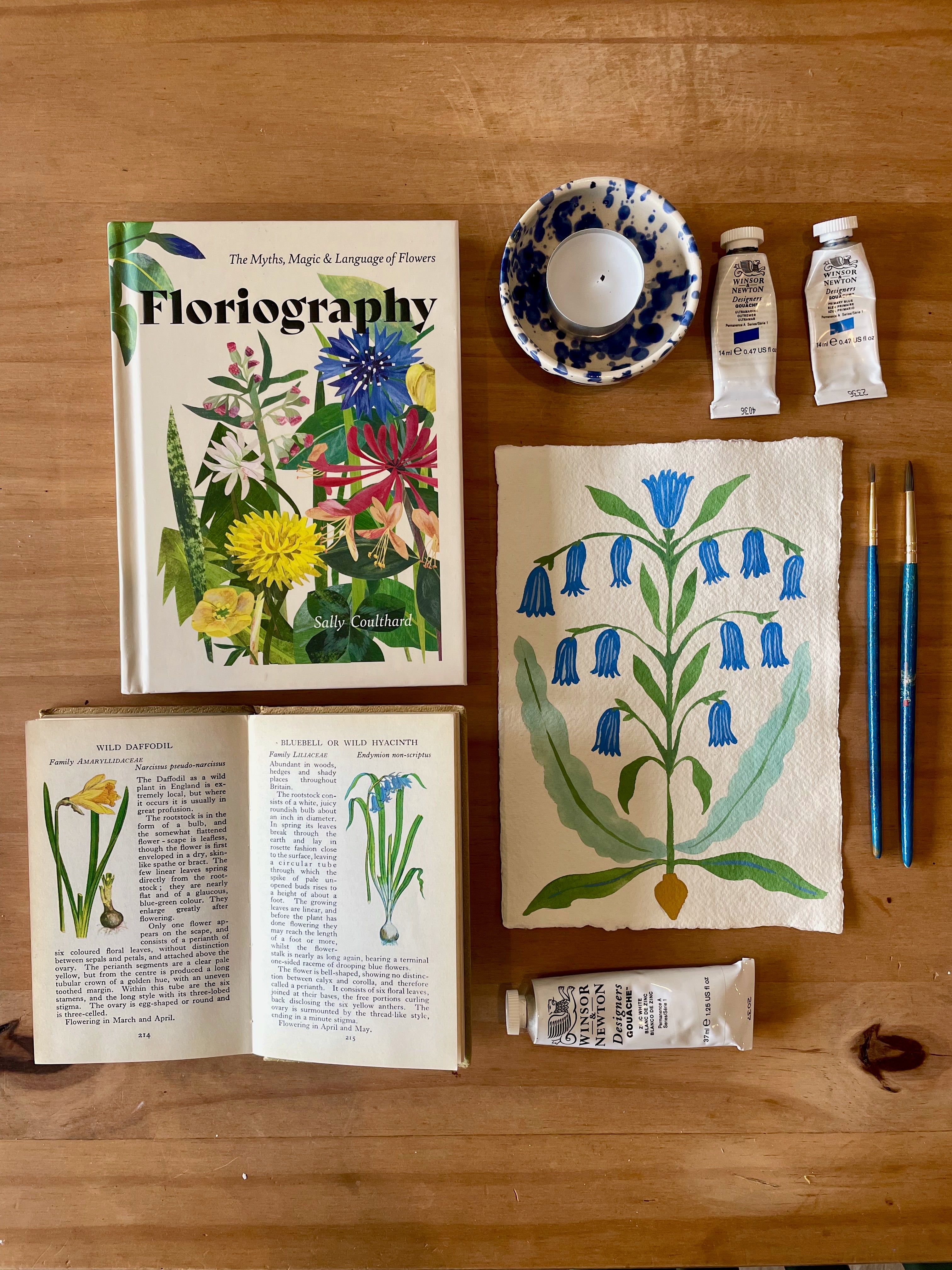 Fairy Bluebell Print