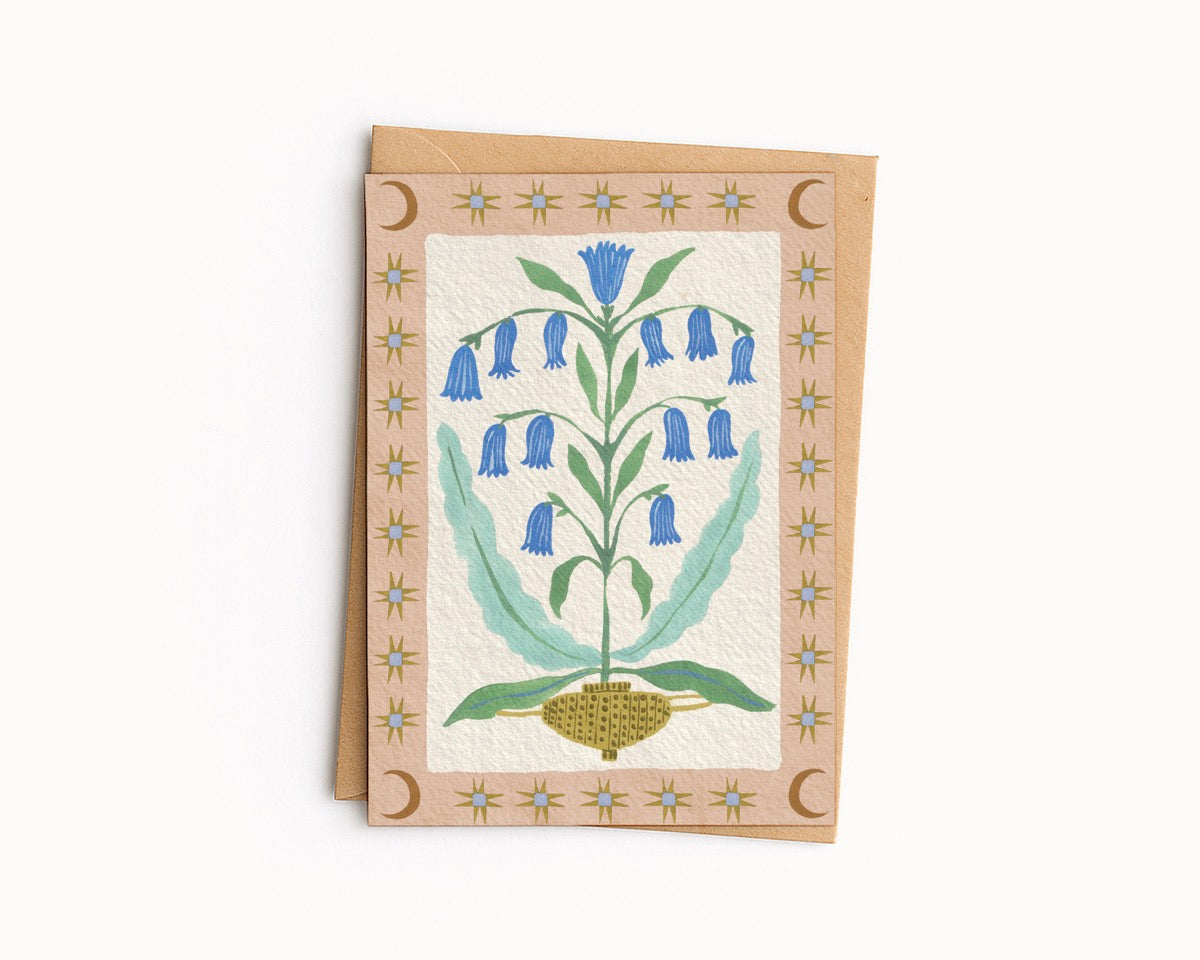 Moonlit Bluebell Card