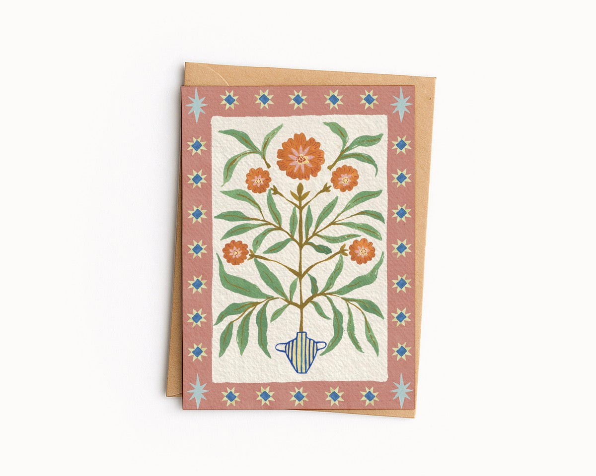Starlit Marigold Card