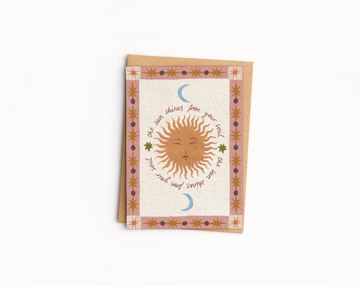 Sunshine Soul Mini Card